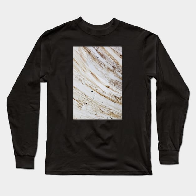 Mud on Plasic Long Sleeve T-Shirt by textural